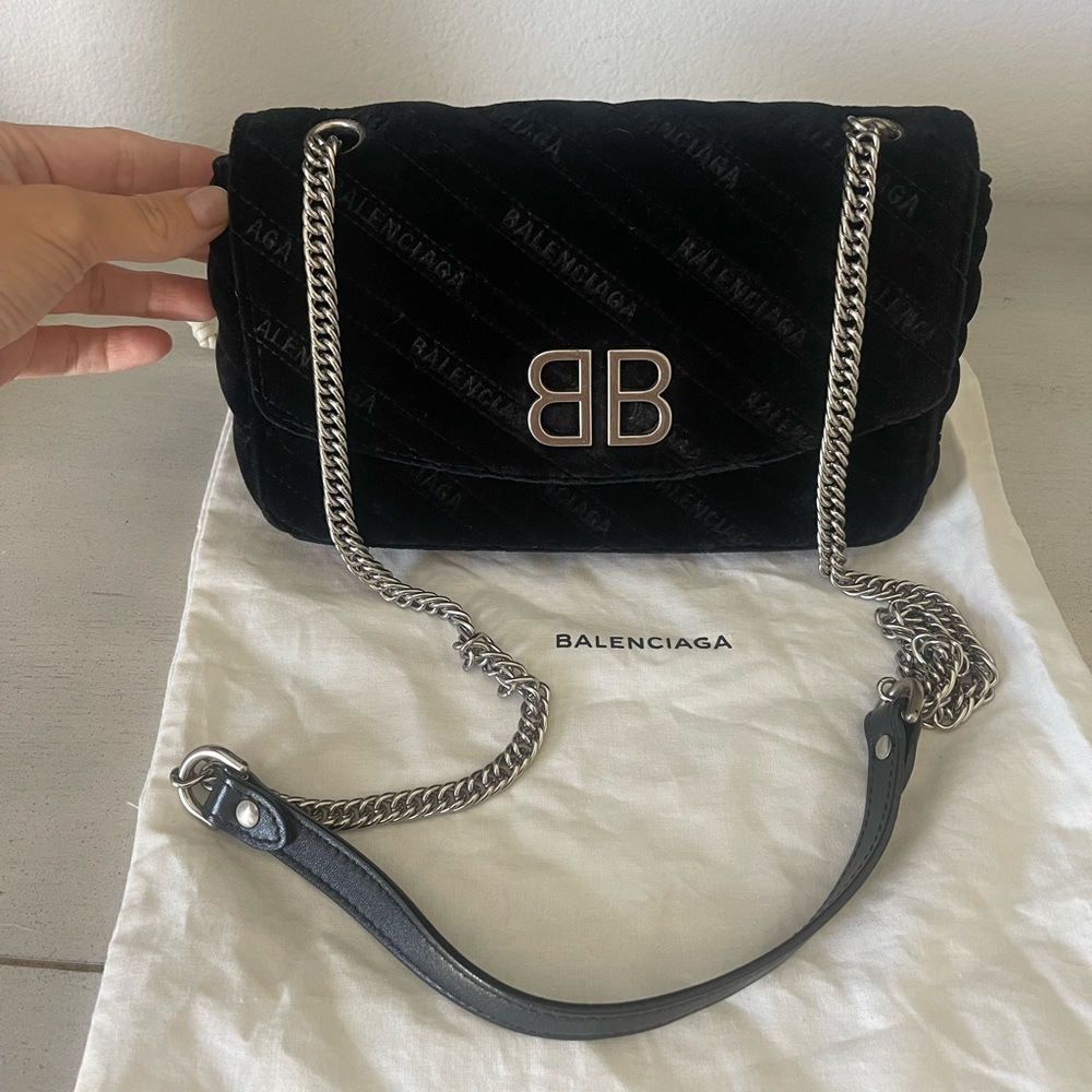 Balenciaga quilted shoulder bag